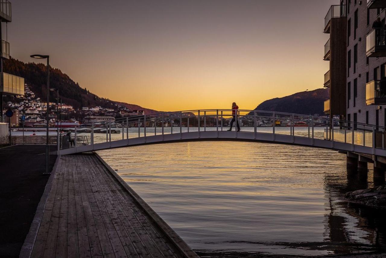 New Penthouse Apartment With Sea View In Bergen Centrum Exteriér fotografie
