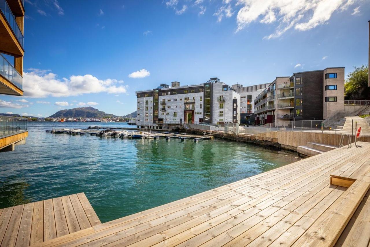 New Penthouse Apartment With Sea View In Bergen Centrum Exteriér fotografie